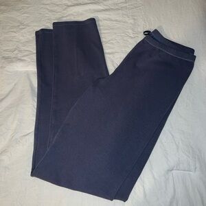 SKIMS NEVER WORN SPLIT HEM LEGGING | STEEL BLUE